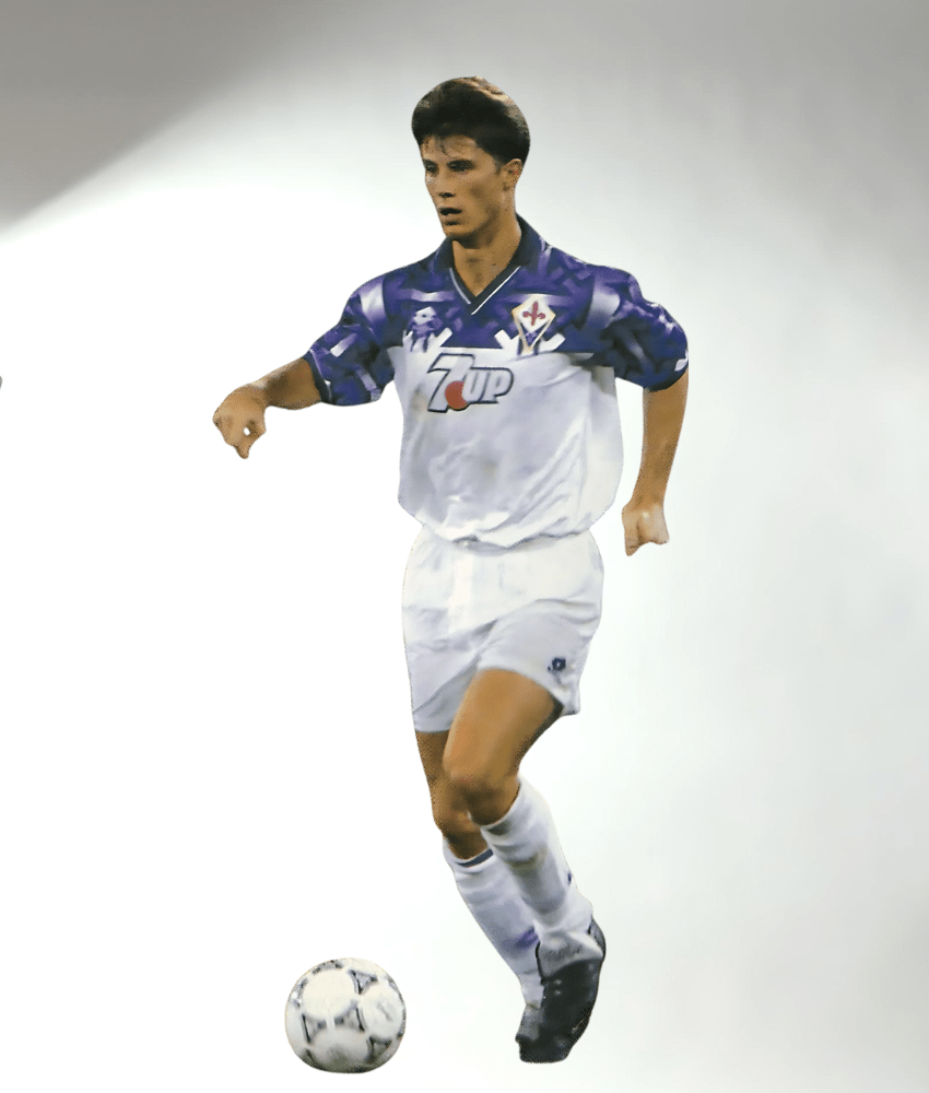 Fiorentina 1992/93 Home Retro Jersey