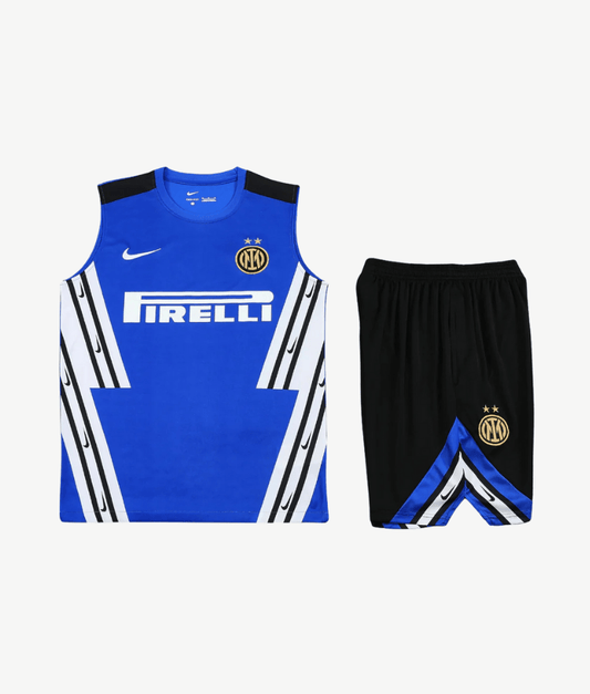 Inter Milan 2025/26 Blue 'Old-School' Vest Set