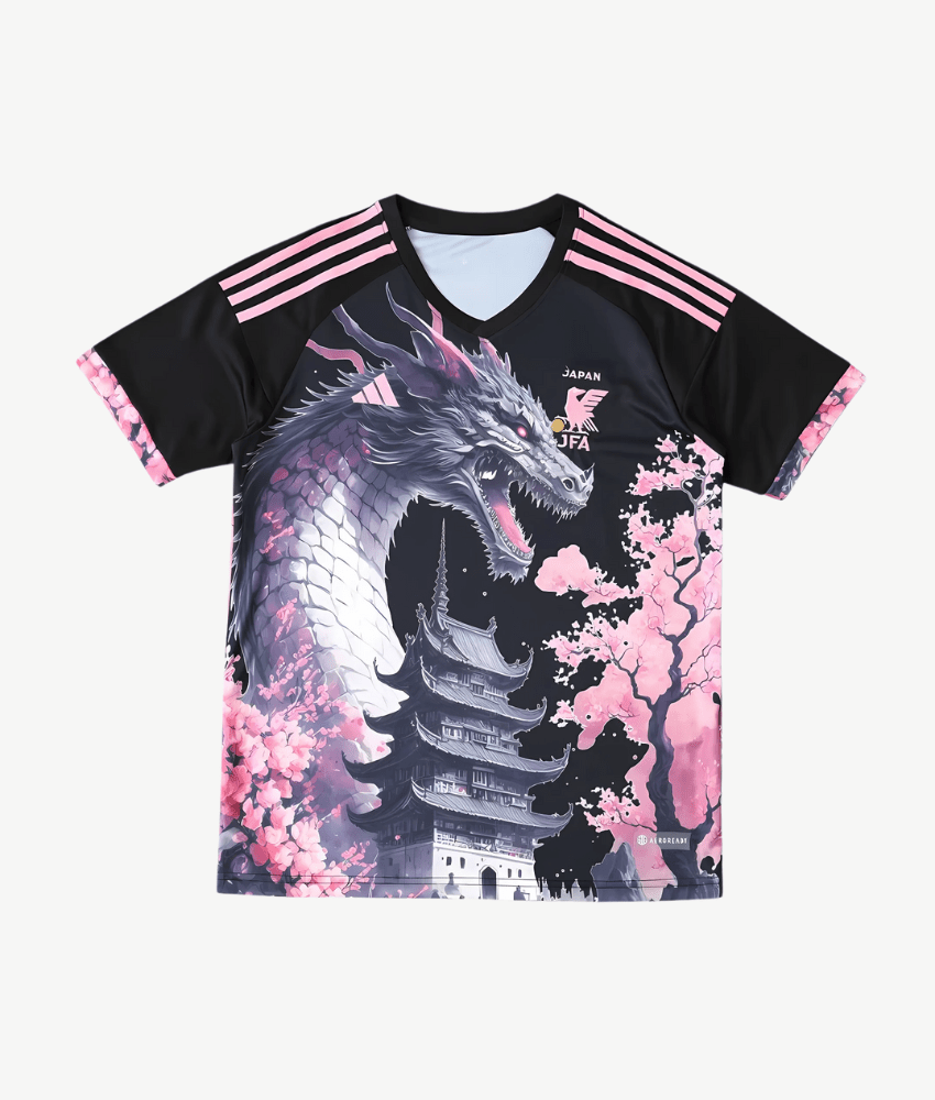 Japan 2024 'Osaka Dragon' Special Edition Jersey – Fan Version