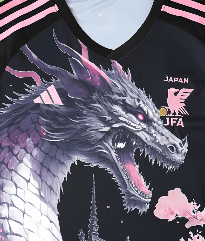 Japan 2024 'Osaka Dragon' Special Edition Jersey – Fan Version