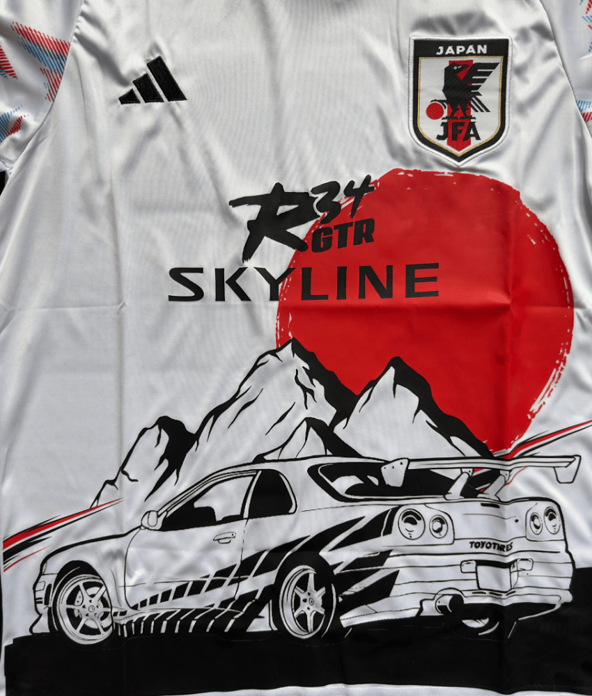 Japan 2024 'Skyline Car' Special Edition Jersey – Fan Version