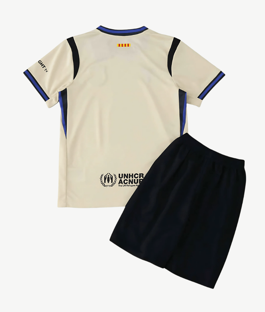 Barcelona 2025/26 Away Kit – Kids