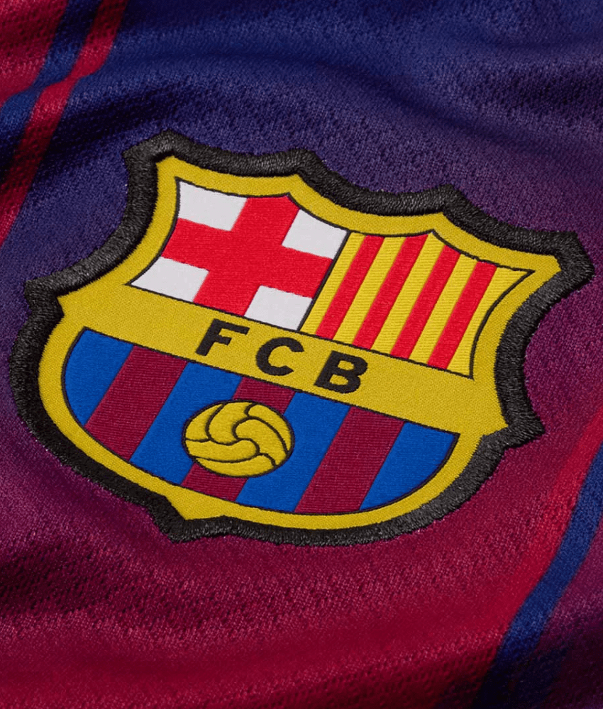 Barcelona 2025/26 Home Jersey – Kids