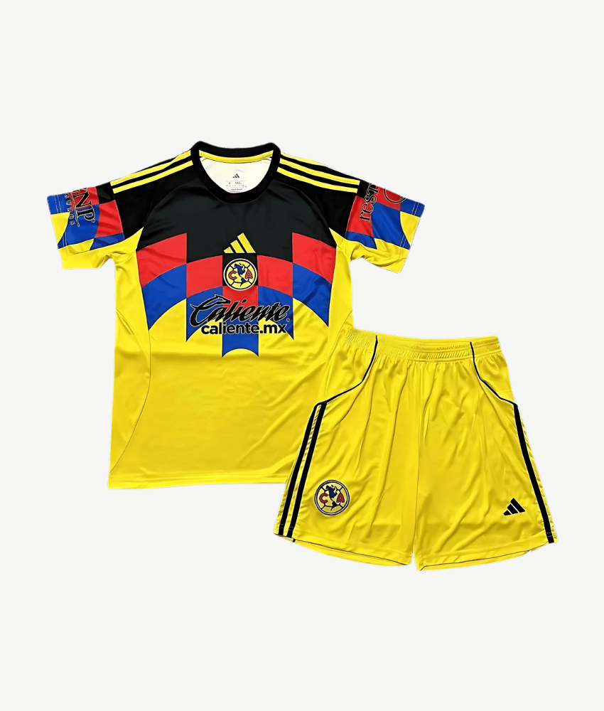 Club America 2025/26 Home Kit – Kids