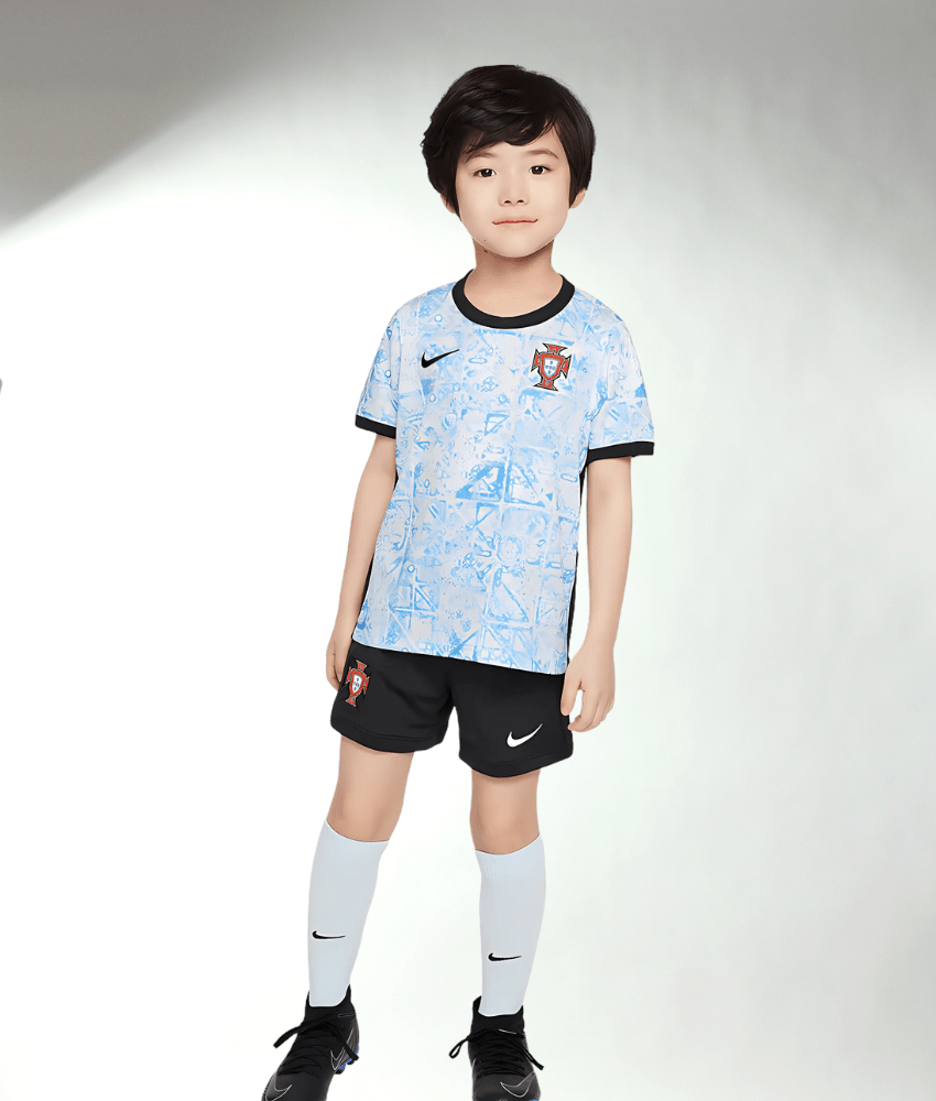 Portugal Euros 2024 Away Jersey – Kids