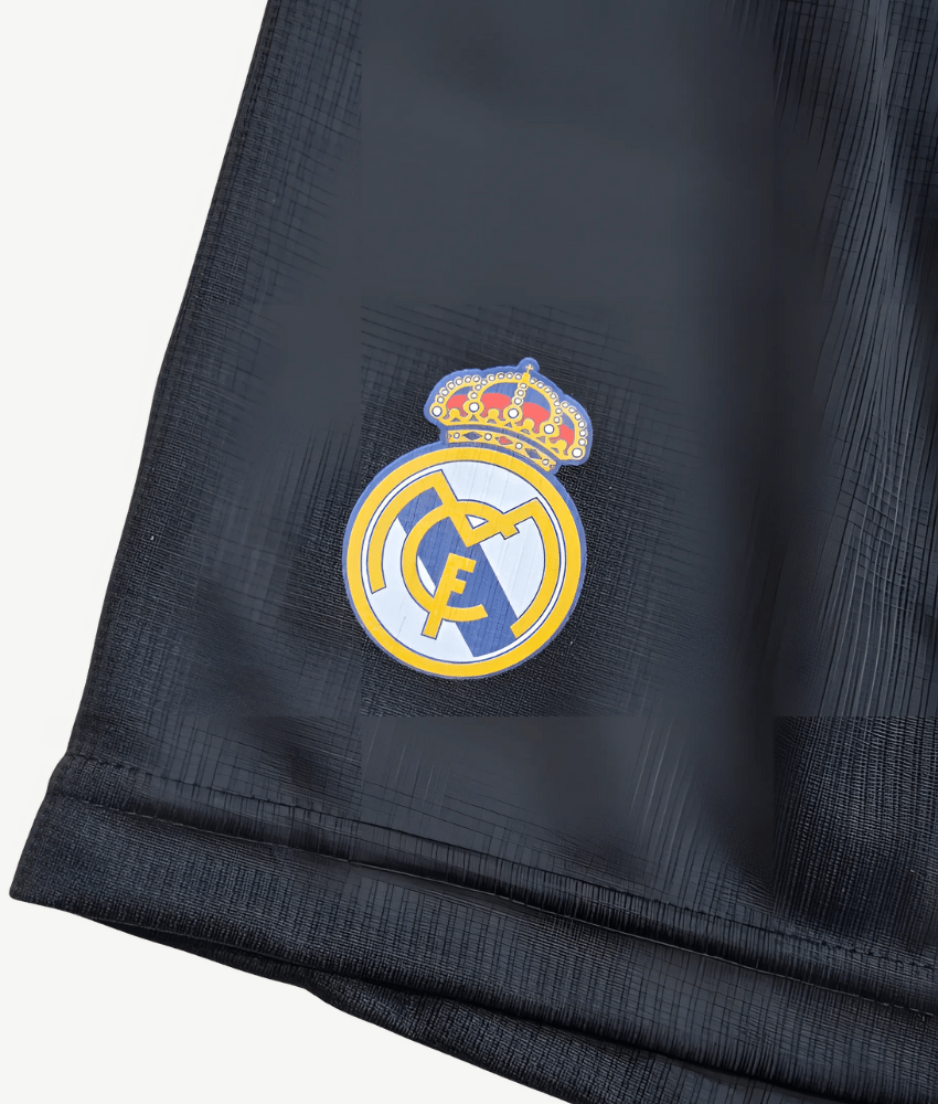 Real Madrid 2025/26 'Black Dragon' Kit – Kids