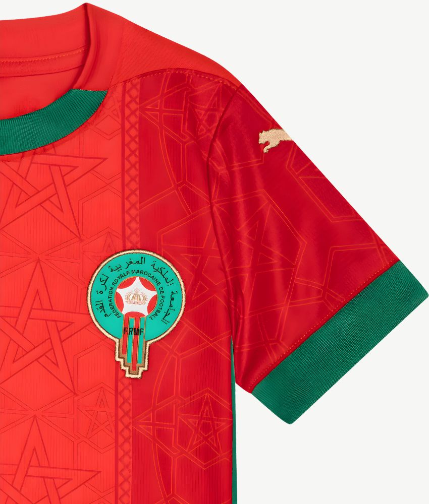 Morocco 2025 Home Jersey – Fan Version