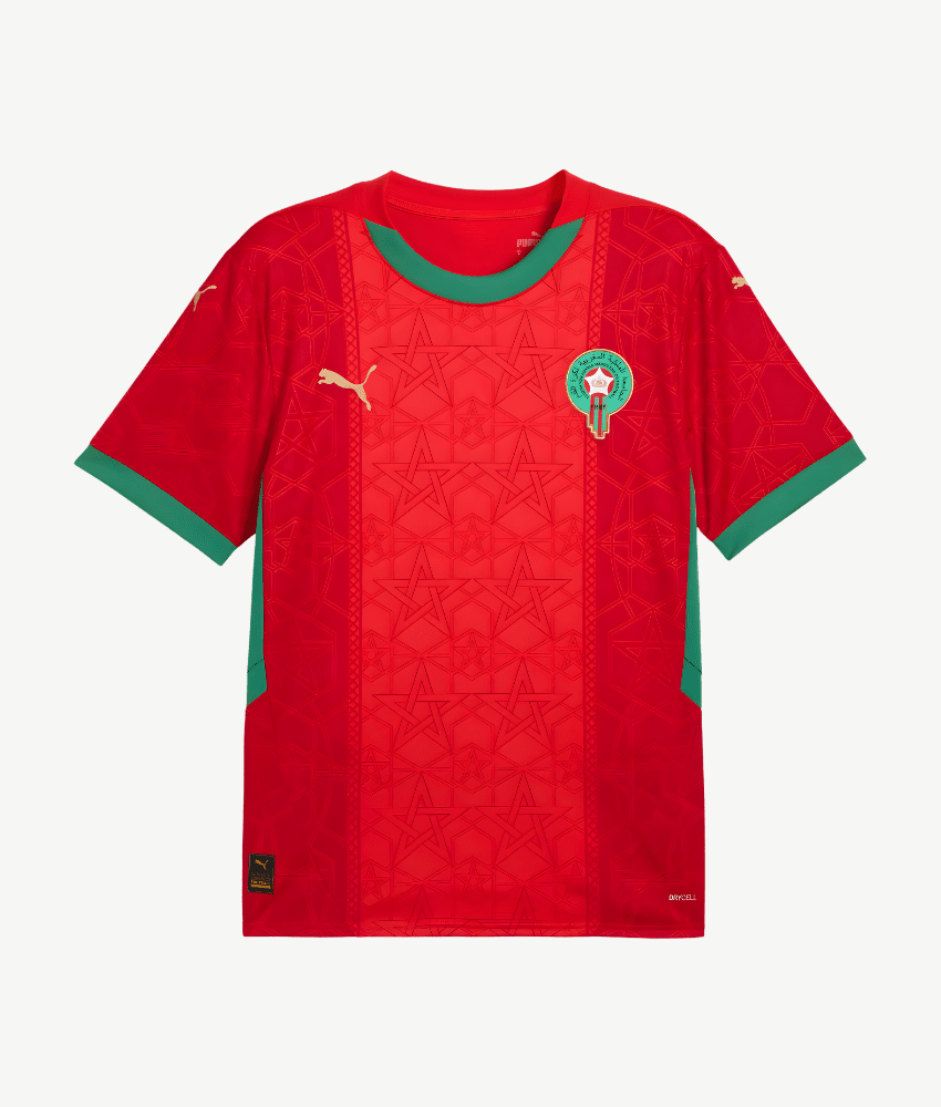 Morocco 2025 Home Jersey – Fan Version