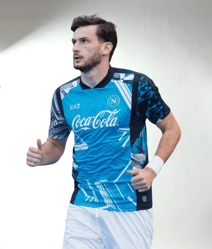 Napoli 2024/25 'Lines' Training Jersey – Fan Version
