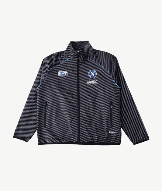 Napoli 2025/26 Black Windbreaker