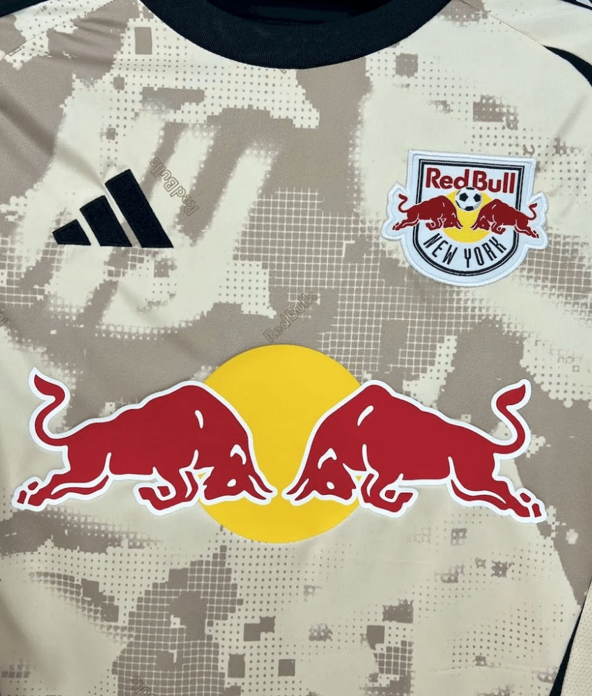 New York Red Bulls 'Stone' 2025/26 Away Jersey – Fan Version