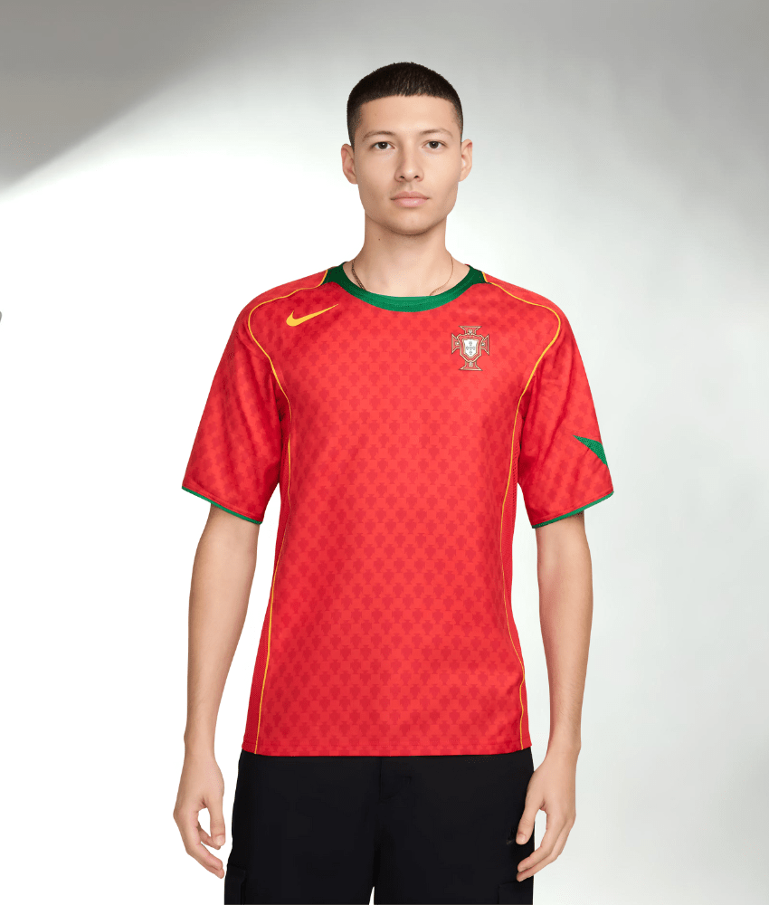 Portugal 2004 Retro Home Jersey