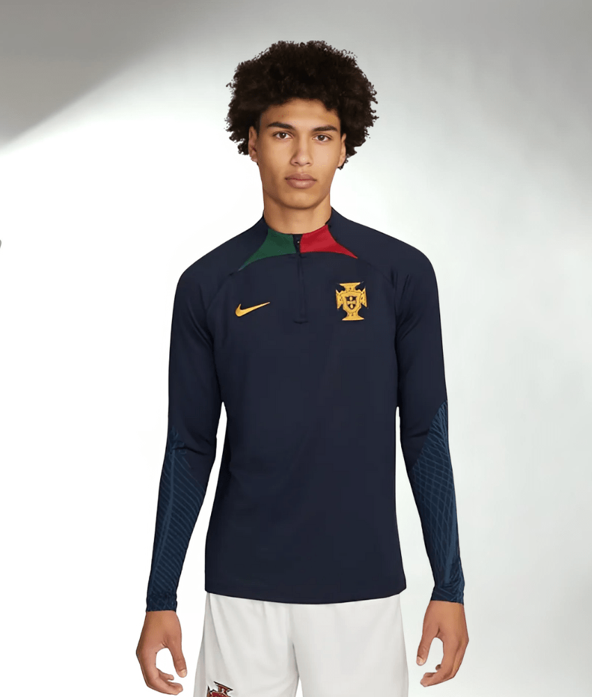 Portugal 2022 Strike Blue 1/4 Zip Tracksuit