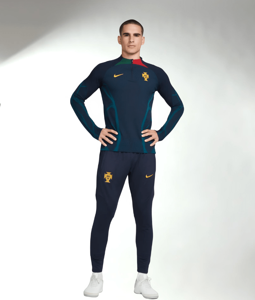 Portugal 2022 Strike Blue 1/4 Zip Tracksuit