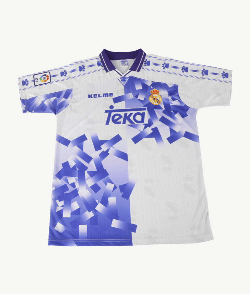 Real Madrid 1996/97 Away Retro Jersey