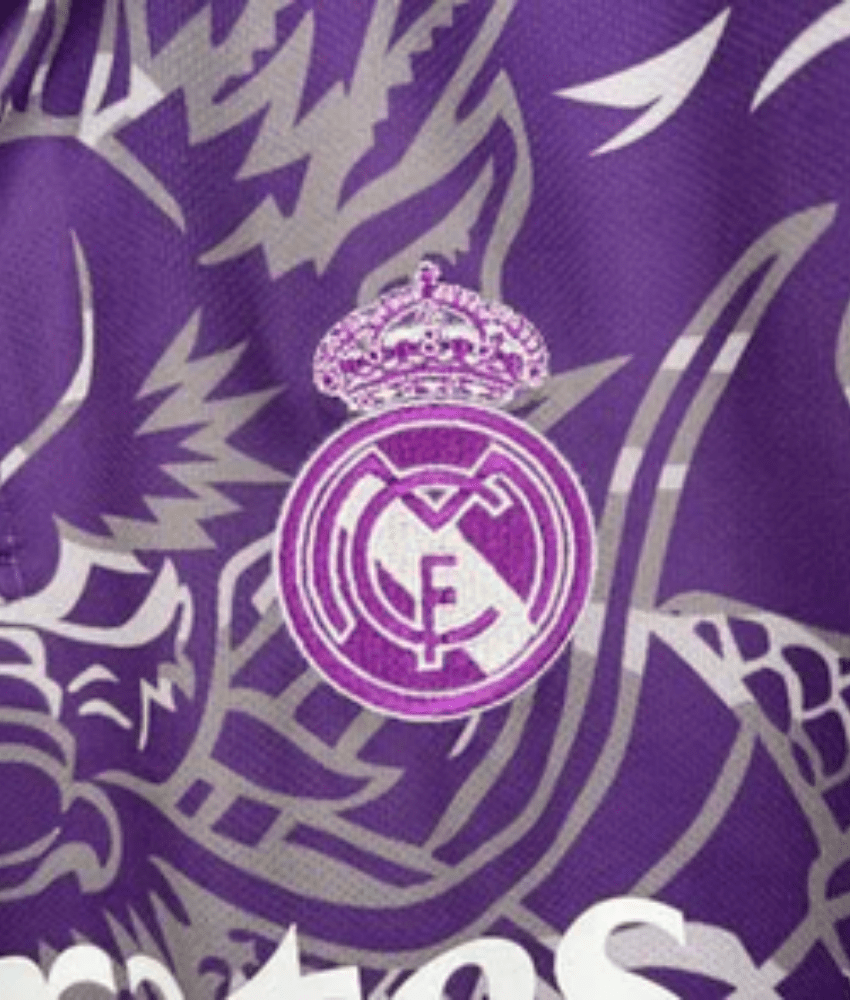 Real Madrid 2023/24 'Dragon' Special Edition (Purple) Jersey – Fan Version