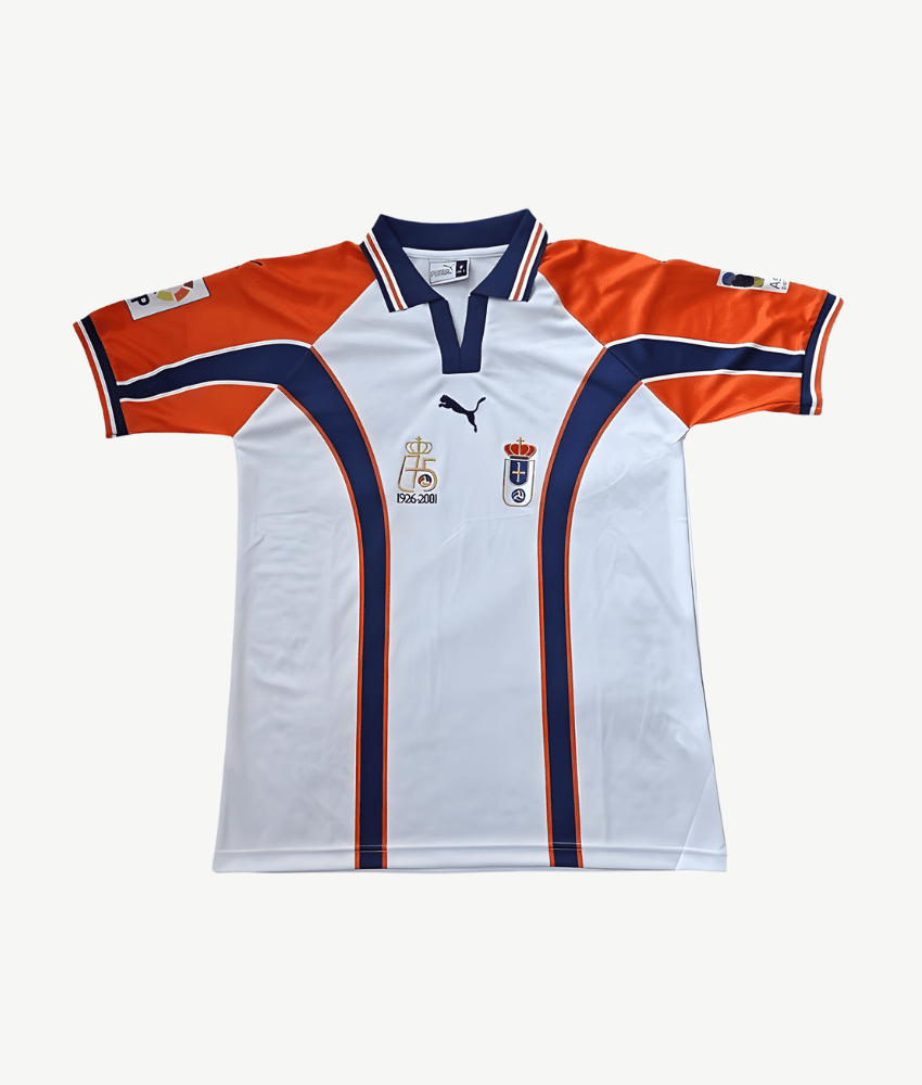 Real Oviedo 2000/01 Retro Away Jersey