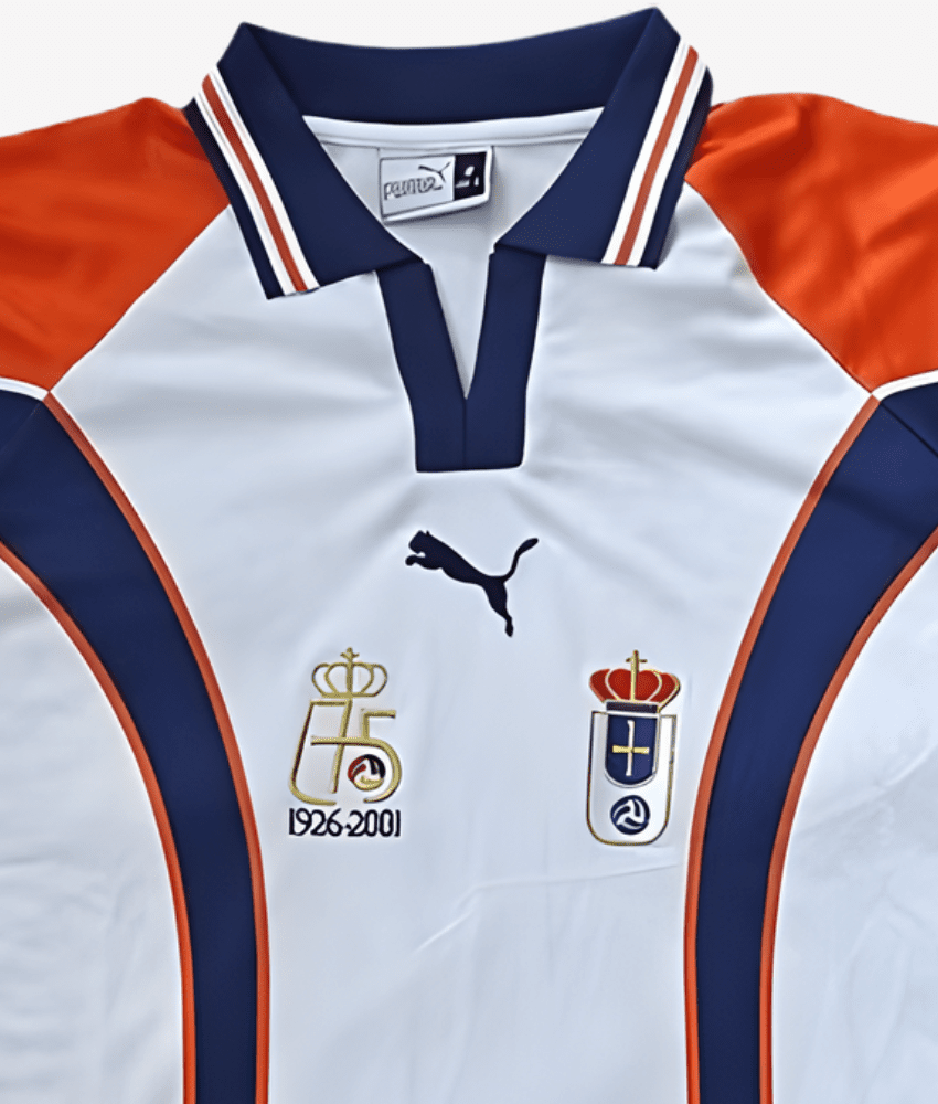 Real Oviedo 2000/01 Retro Away Jersey