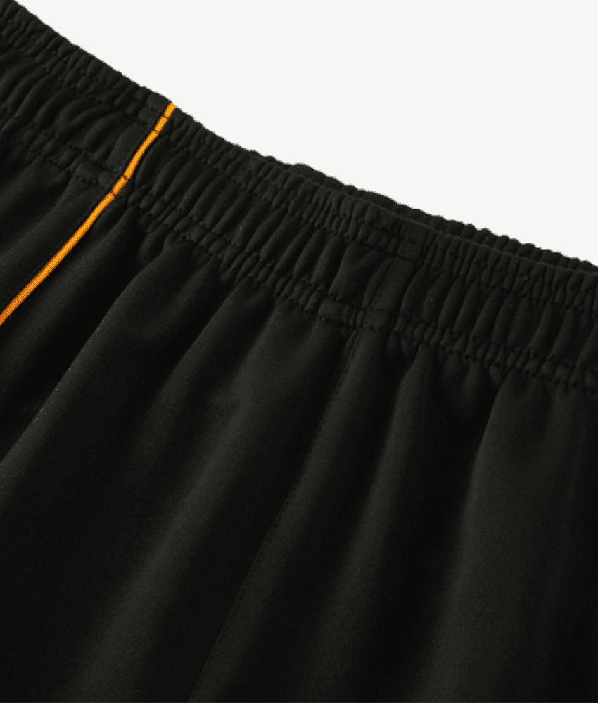 Roma 2025/26 Black Full Zip Tracksuit