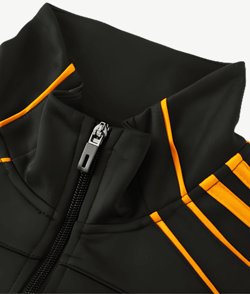 Roma 2025/26 Black Full Zip Tracksuit