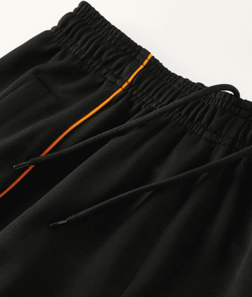 Roma 2025/26 Black Full Zip Tracksuit