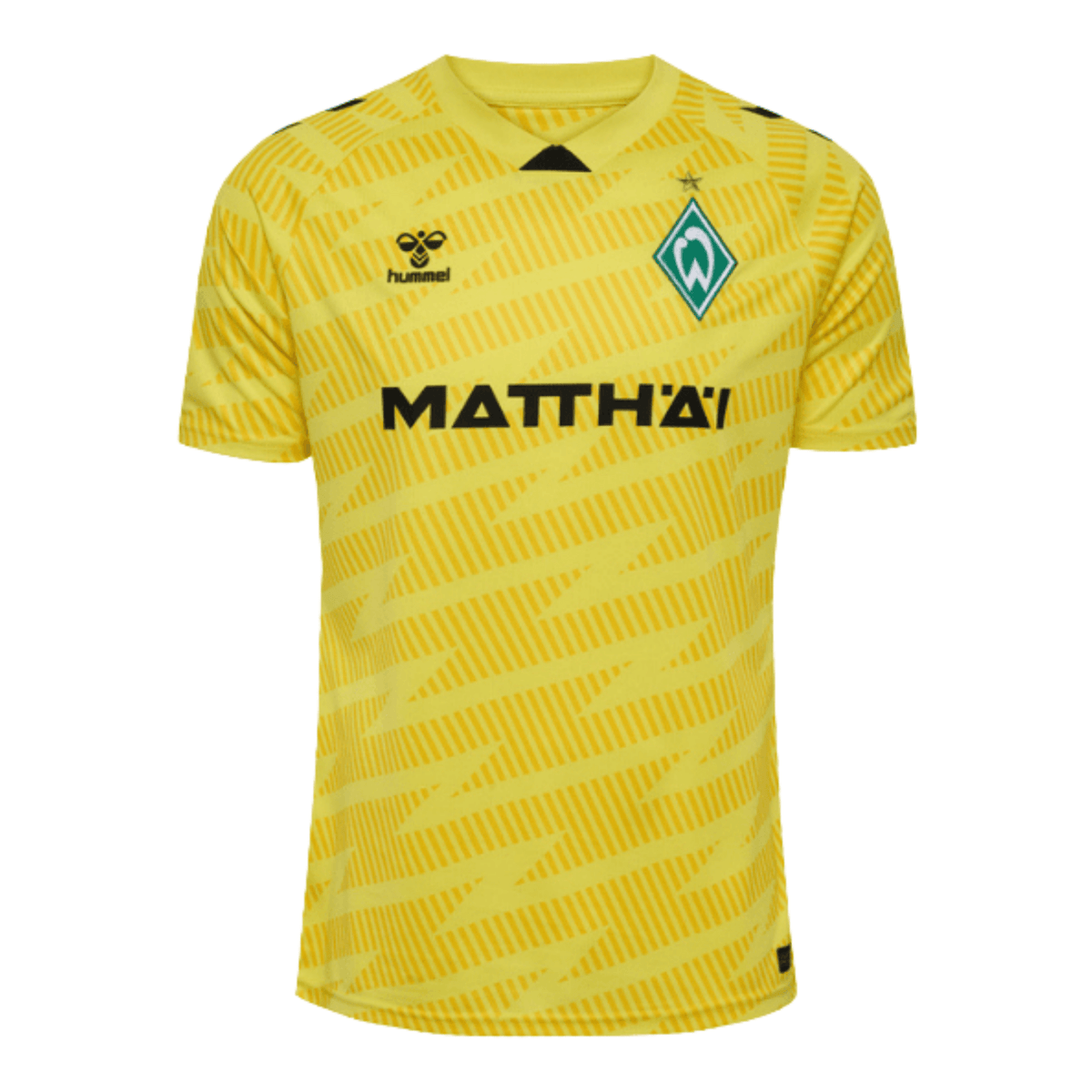SV Werder Bremen 2025/26 Yellow Goalkeeper Jersey – Men's Fan Version