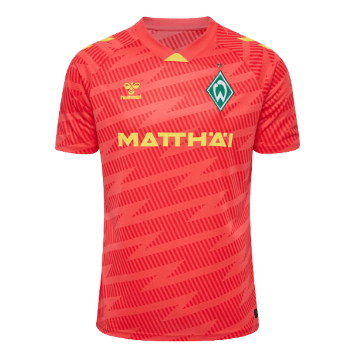 SV Werder Bremen 2025/26 Red Goalkeeper Jersey – Men's Fan Version