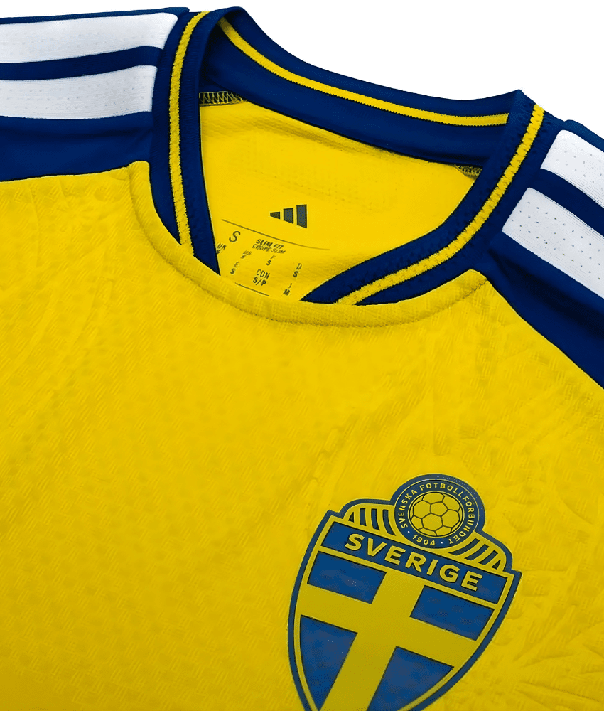 Sweden 2026 World Cup Home Jersey – Fan Version